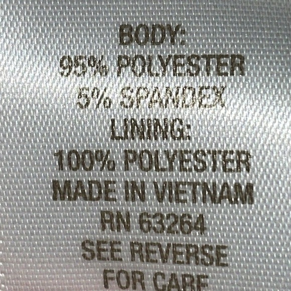 NWT Dress Barn Midi Dress. Black and Cream.  Sleeveless. Back Zipper. Lined.  12 - Picture 14 of 15